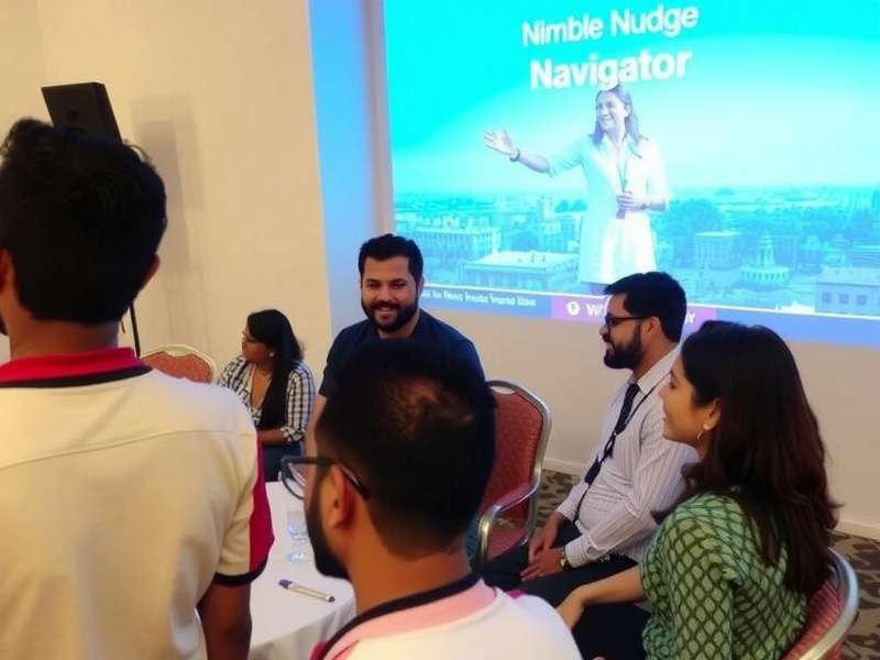 Nimble Nudge Navigator community event in India