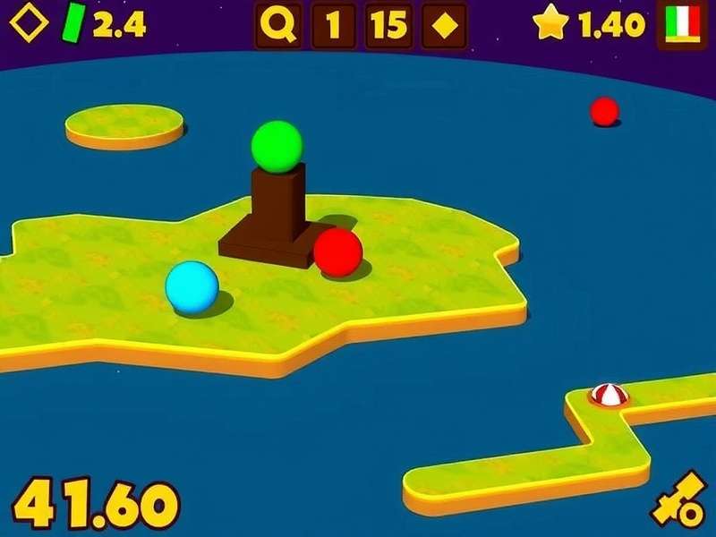Nimble Nudge Navigator gameplay showing puzzle solving
